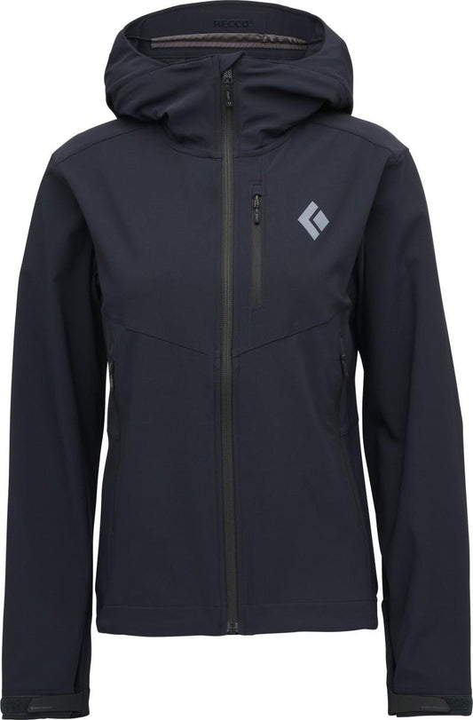 Dawn Patrol Softshell - Womens - black 1