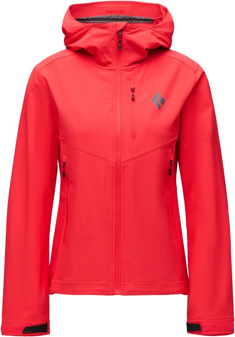Dawn Patrol Softshell - Womens - coral red 1
