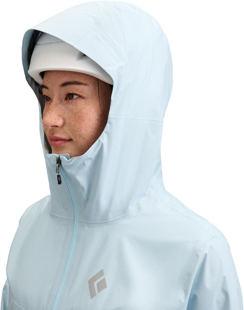 Deploy 3L Shell - Womens - fog blue 1