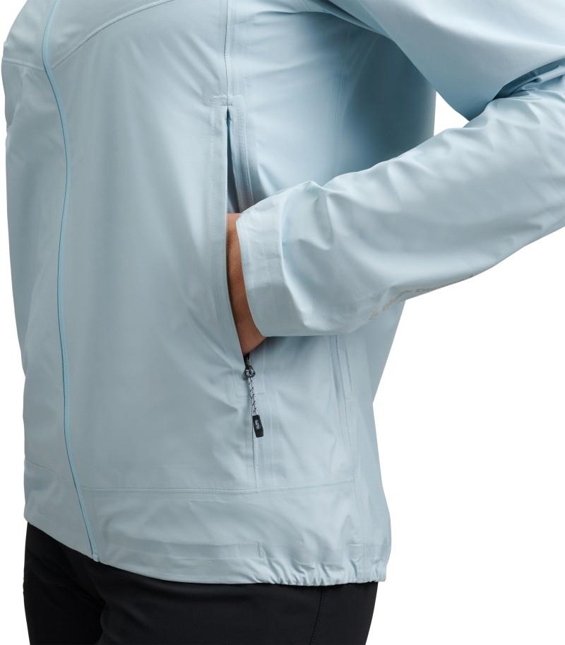 Deploy 3L Shell - Womens - fog blue 1