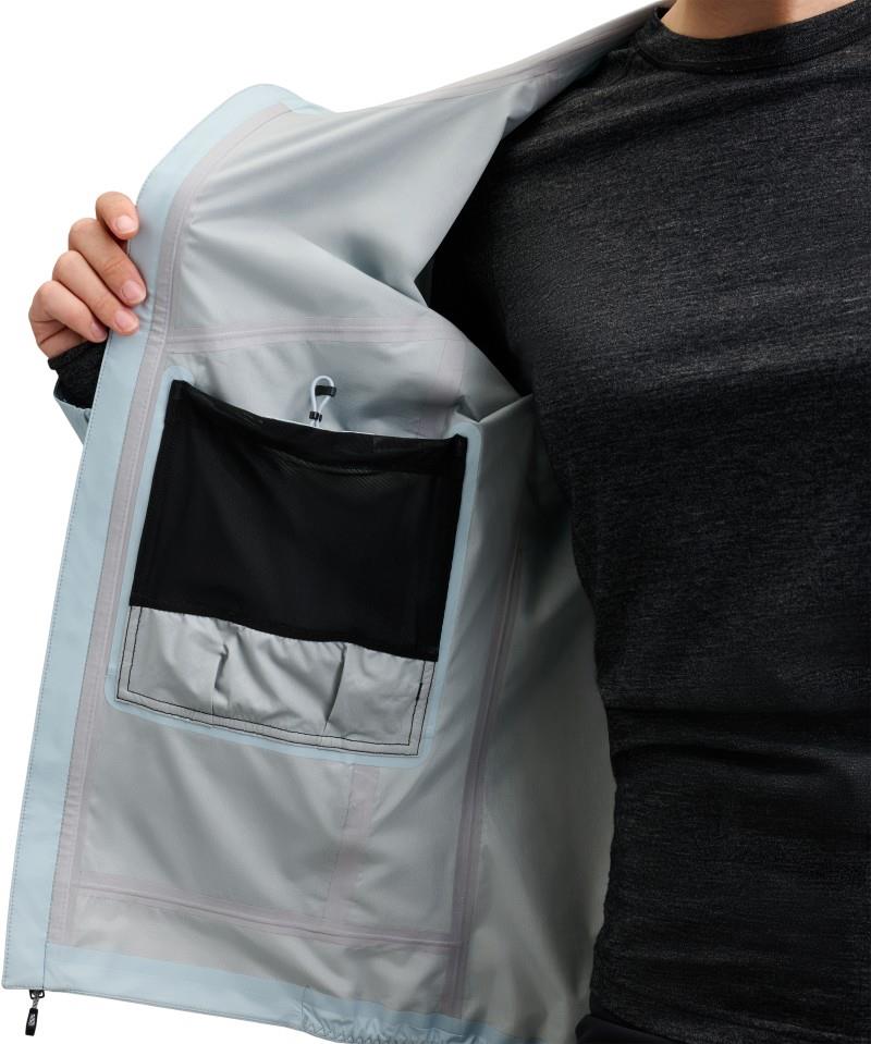 Deploy 3L Shell - Womens - fog blue 1