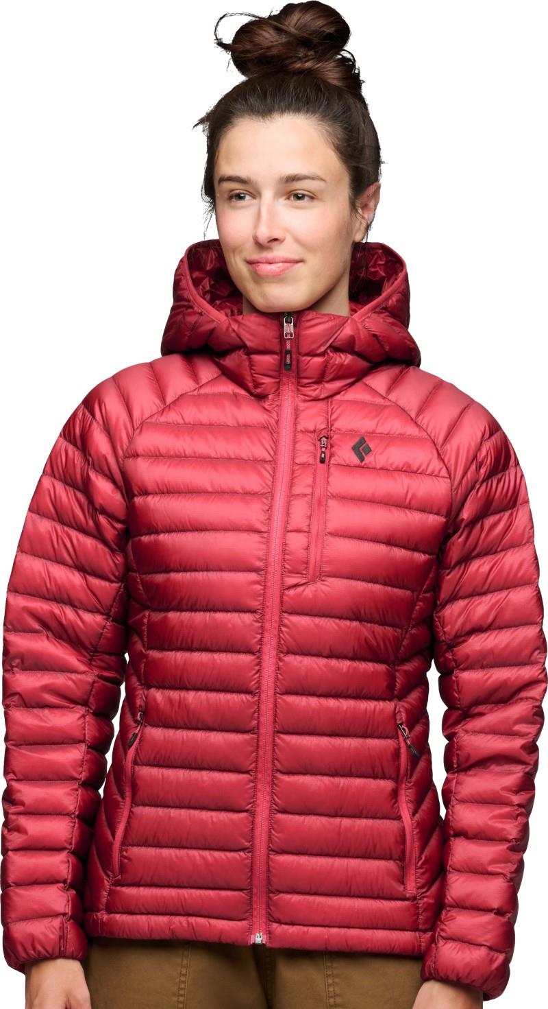 Deploy Down 1.0 Hoody - Womens - mineral red 1