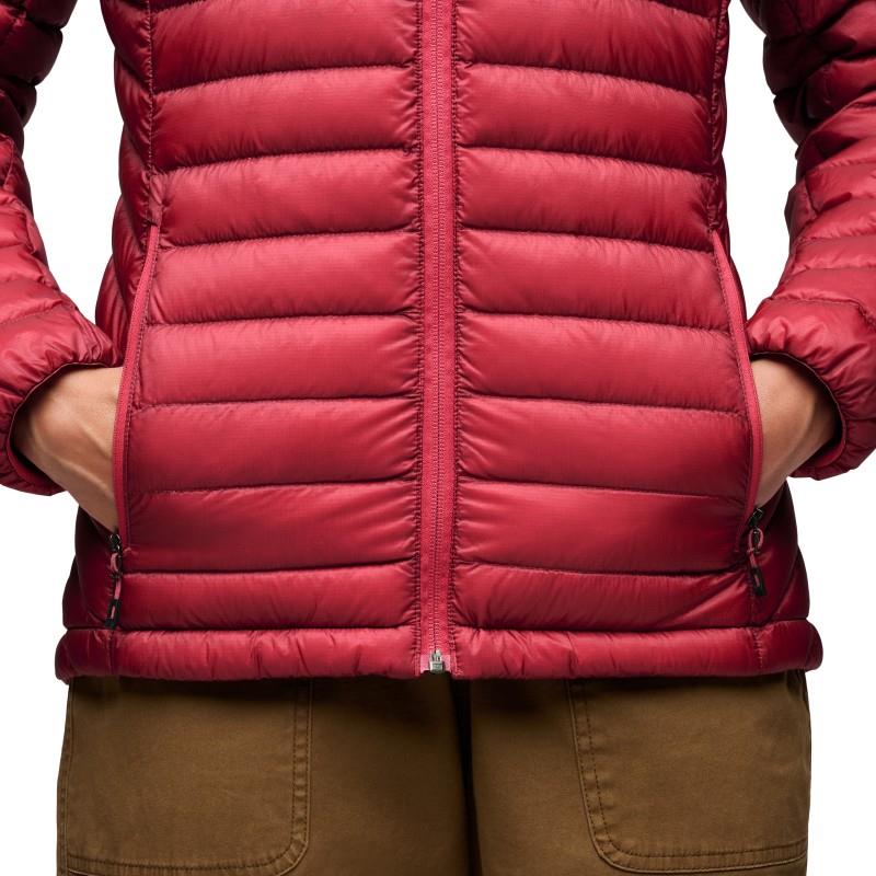 Deploy Down 1.0 Hoody - Womens - mineral red 1
