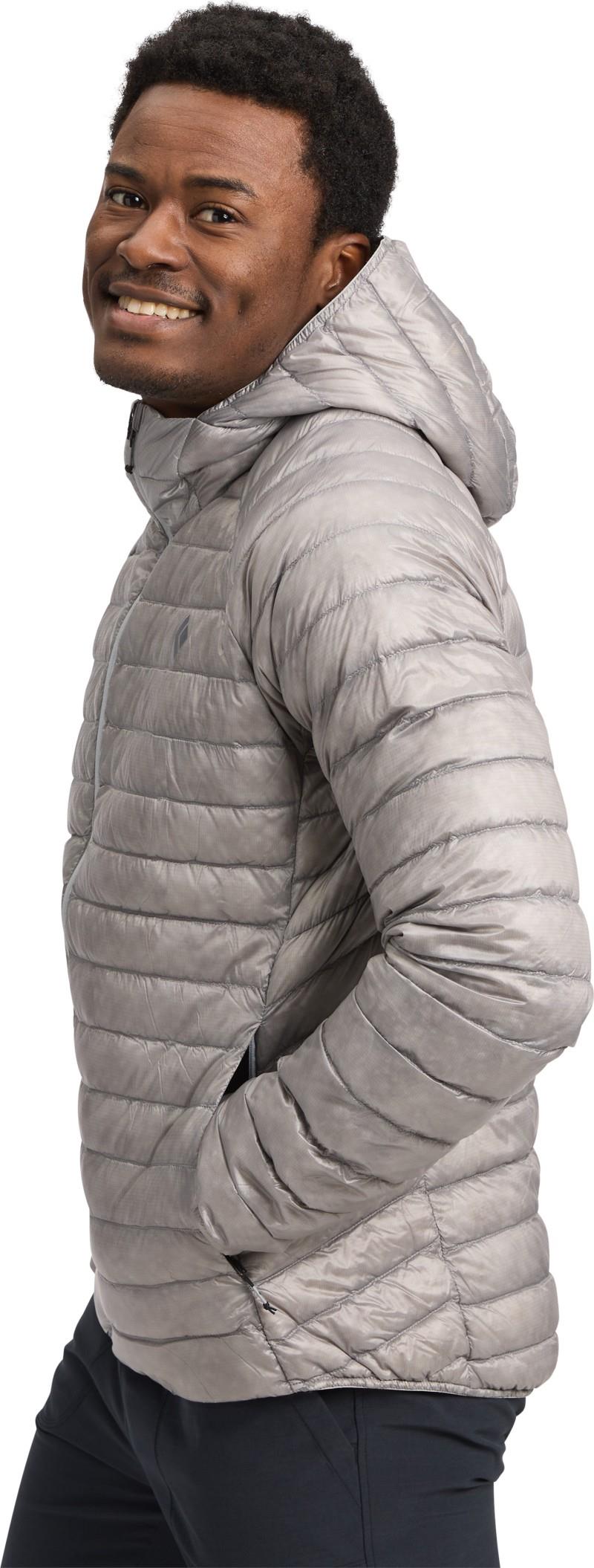 Deploy Down Full Zip Hoody - Mens - pewter 1