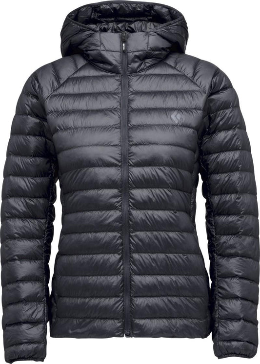 Deploy Down Full Zip Hoody - Womens - black 1