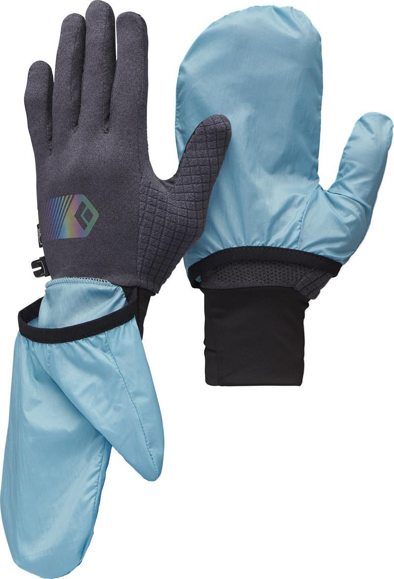 Deploy Wind Hood Gloves - Carbon / Glacier 1