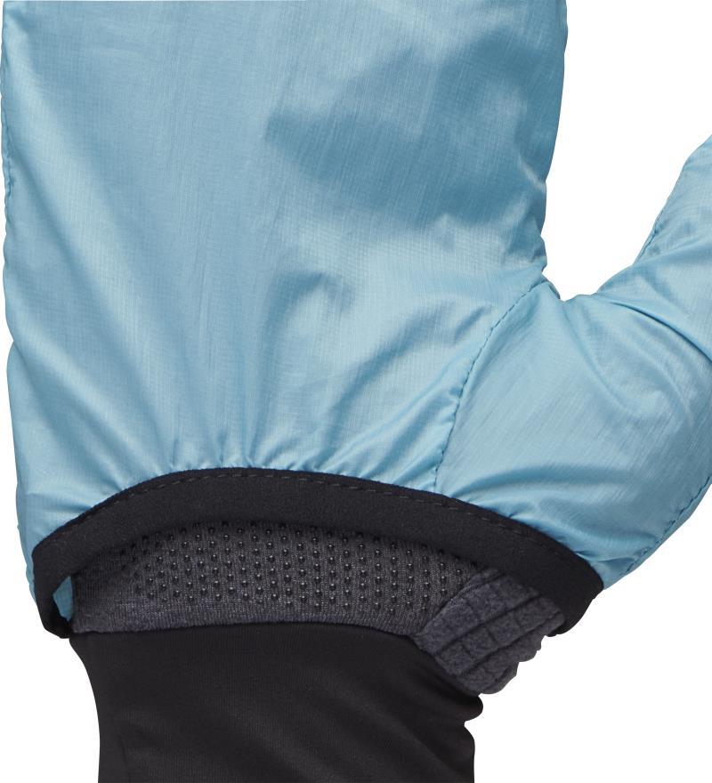 Deploy Wind Hood Gloves - Carbon / Glacier 8