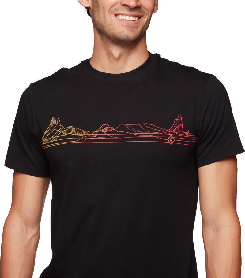 Desert Lines SS Tee - Mens - black 1