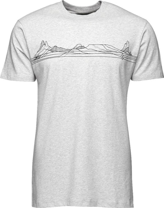 Desert Lines SS Tee - Mens - nickel heather 1