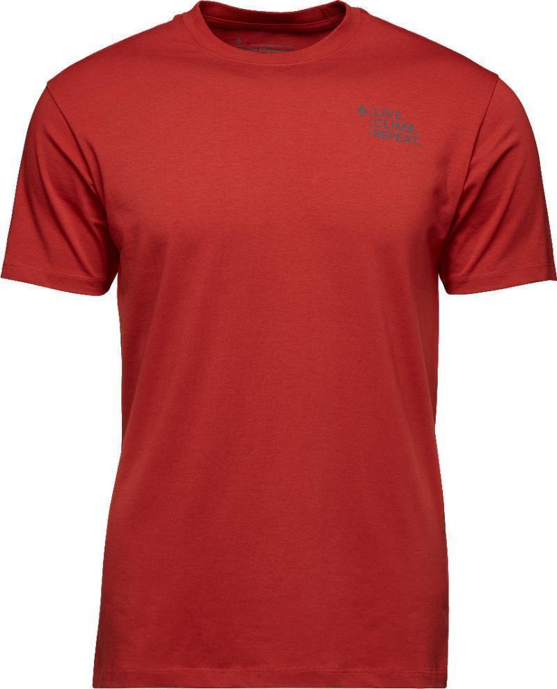 Desert To Mountain SS Tee - Mens - red rock 1