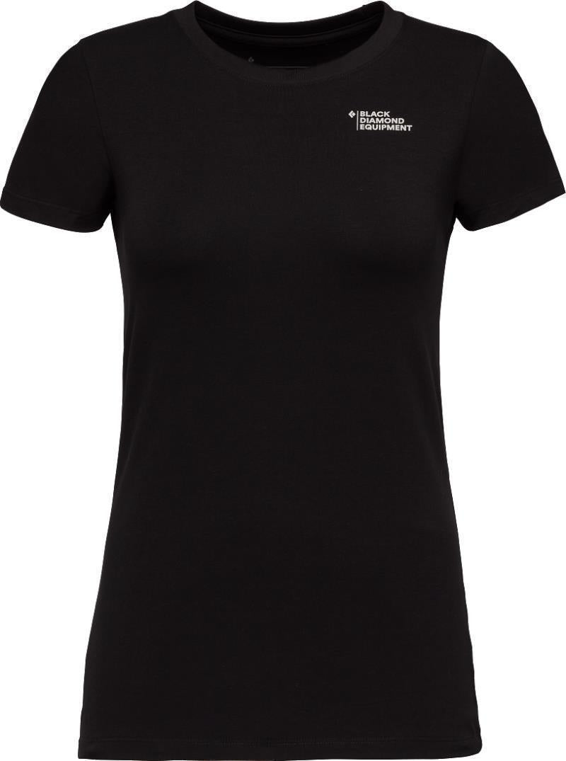 Diamond Camo SS Tee - Womens - Black 1