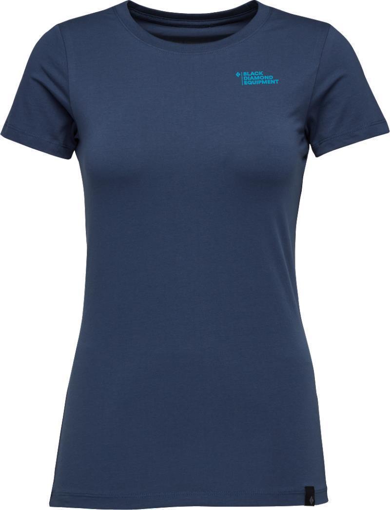 Diamond Camo SS Tee - Womens - Ink Blue 1