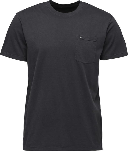 Diamond Patch SS Pocket Tee - Mens - black 1