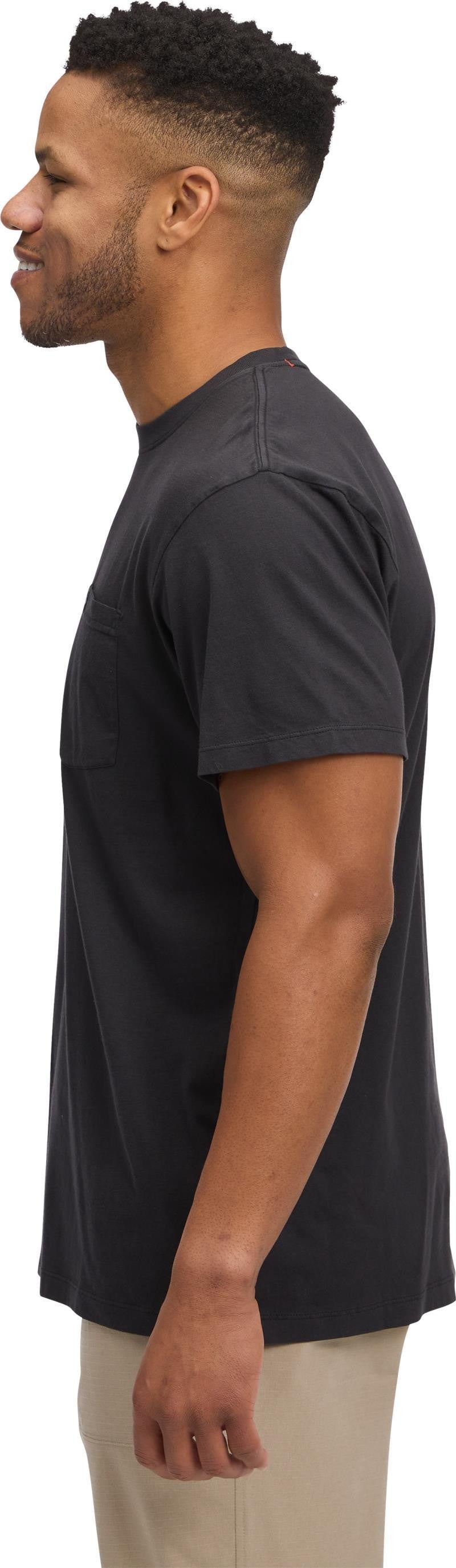 Diamond Patch SS Pocket Tee - Mens - black 1