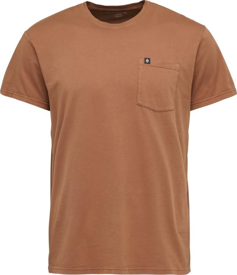 Diamond Patch SS Pocket Tee - Mens - clay 1