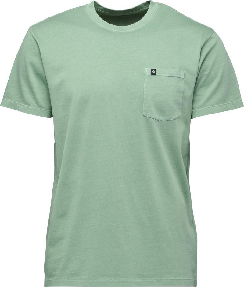 Diamond Patch SS Pocket Tee - Mens - laurel green 1