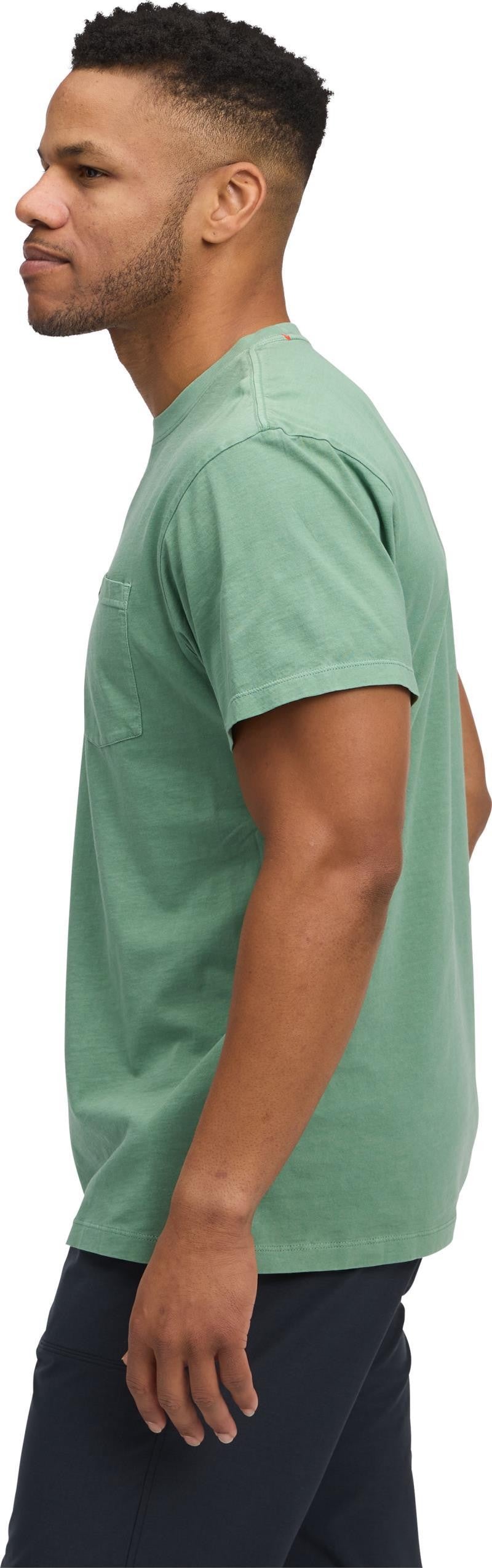 Diamond Patch SS Pocket Tee - Mens - laurel green 1
