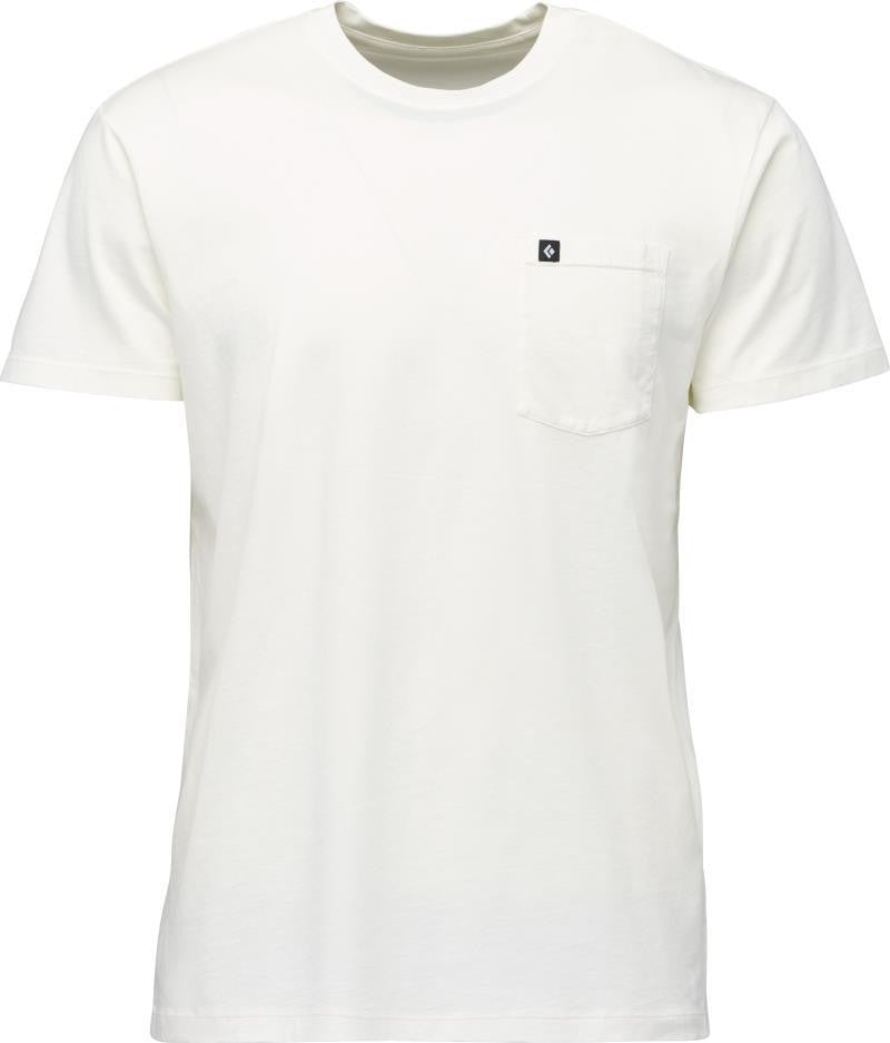 Diamond Patch SS Pocket Tee - Mens - off white 1