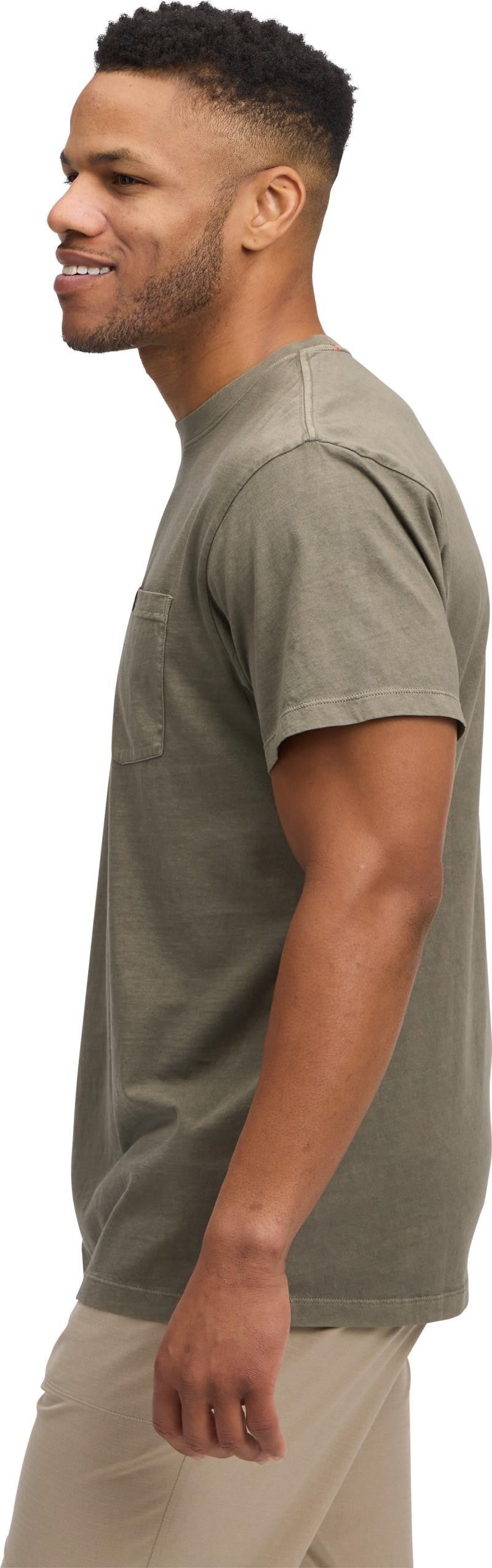 Diamond Patch SS Pocket Tee - Mens - walnut 1