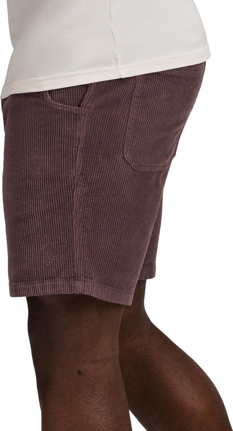 Dirtbag Corduroy Shorts - Mens - dark mauve 1