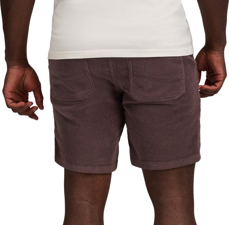 Dirtbag Corduroy Shorts - Mens - dark mauve 1