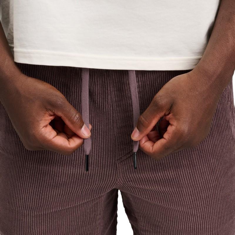Dirtbag Corduroy Shorts - Mens - dark mauve 1