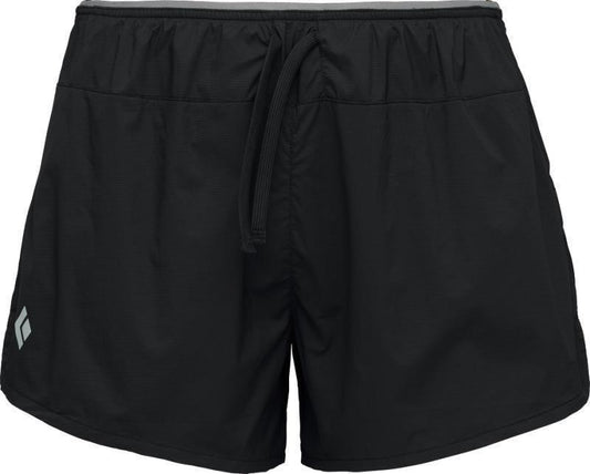 Distance Shorts, 2.5" Inseam - Womens - Black 1