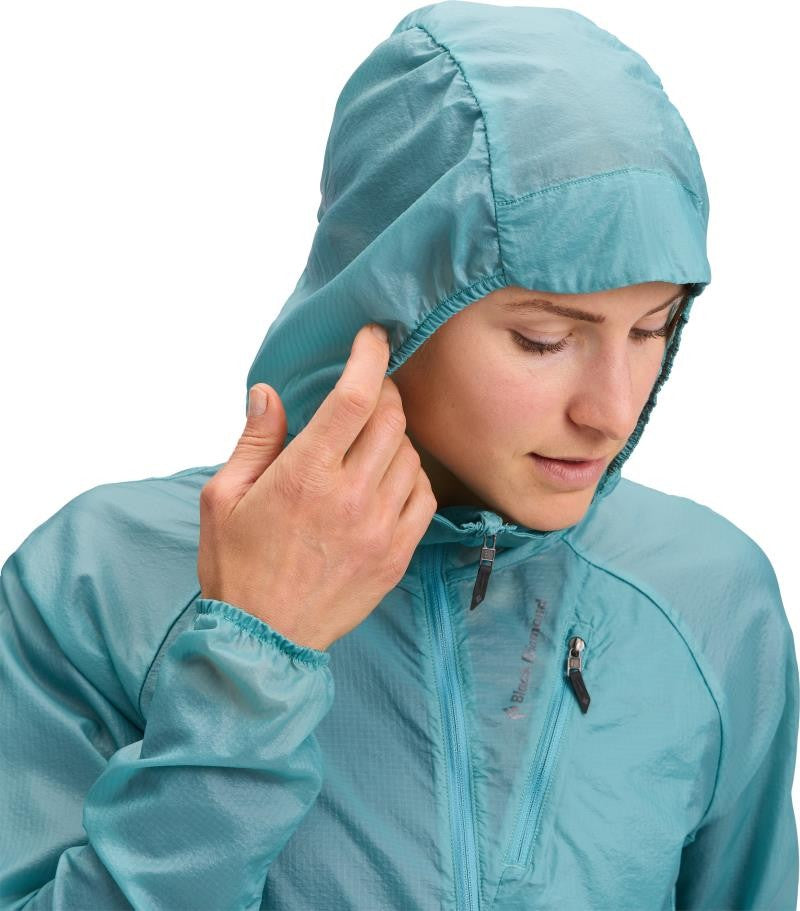 Distance Wind Shell - Womens - glacier 1