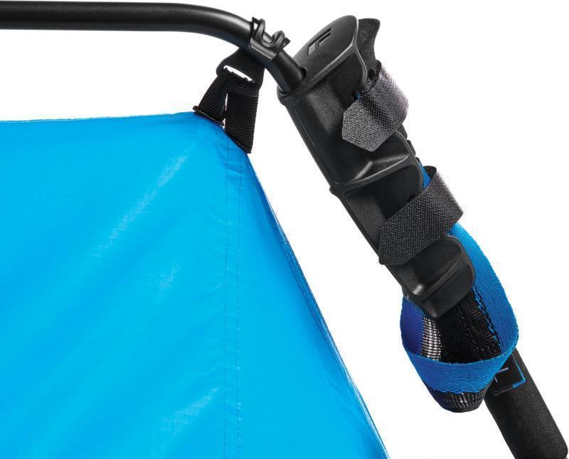 Distance with Adapter, 3 Season Tent - Distance Blue 3