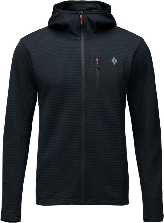 Diverge Full Zip Hoody - Mens - black 1