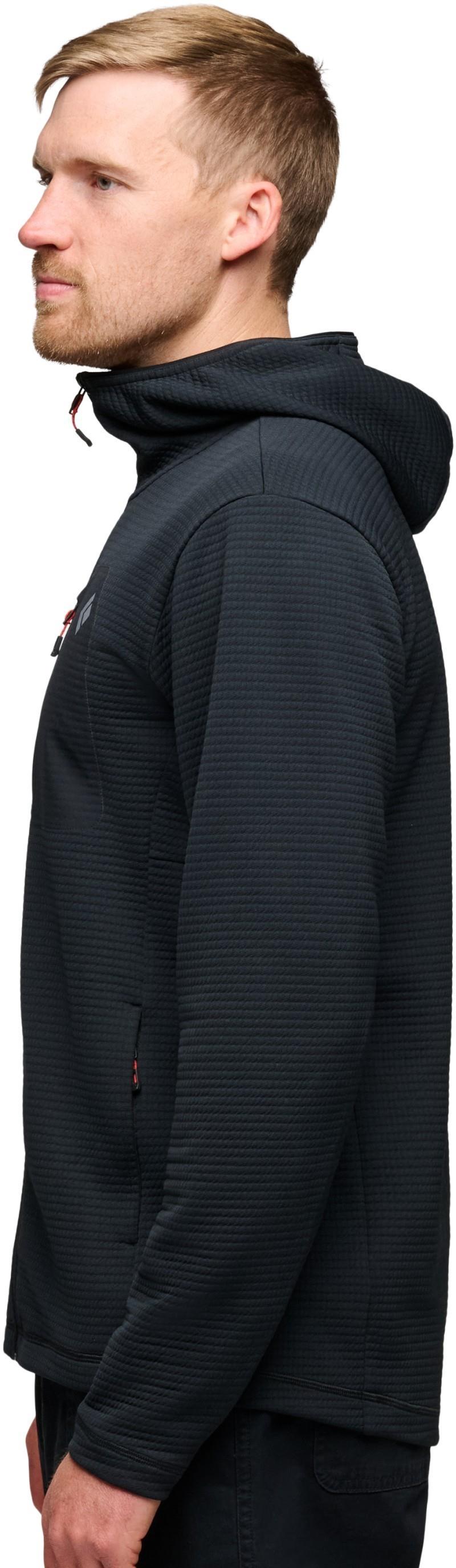Diverge Full Zip Hoody - Mens - black 1