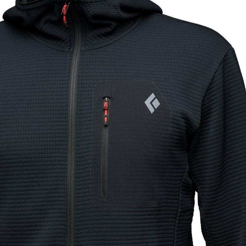 Diverge Full Zip Hoody - Mens - black 1