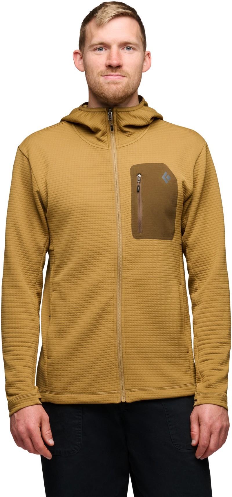 Diverge Full Zip Hoody - Mens - flax 1