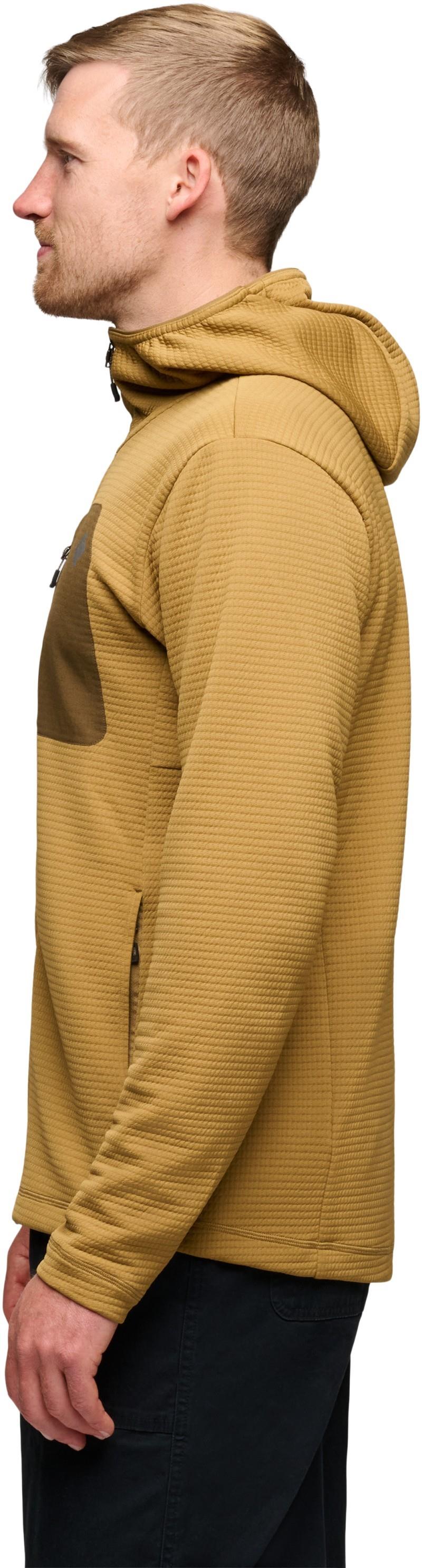 Diverge Full Zip Hoody - Mens - flax 1