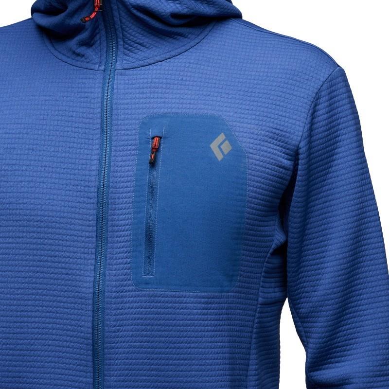 Diverge Full Zip Hoody - Mens - twilight blue 1