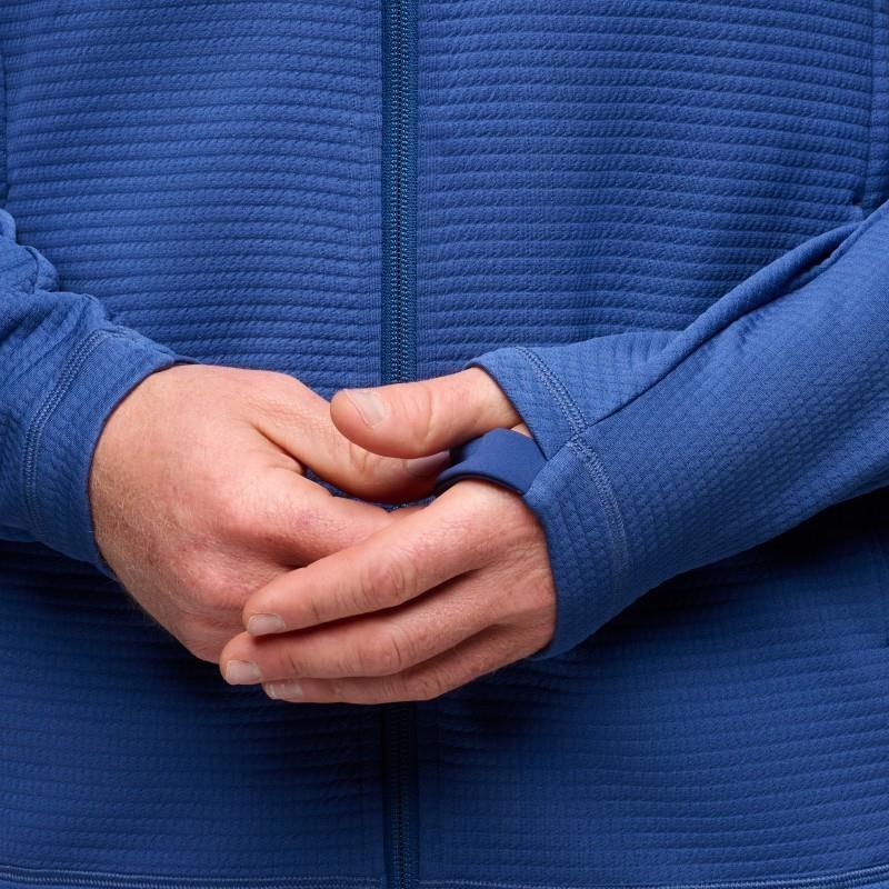 Diverge Full Zip Hoody - Mens - twilight blue 1
