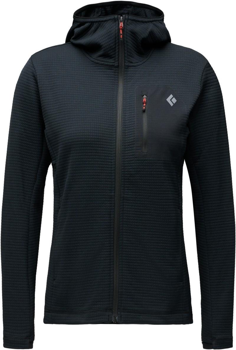 Diverge Full Zip Hoody - Womens - black 1