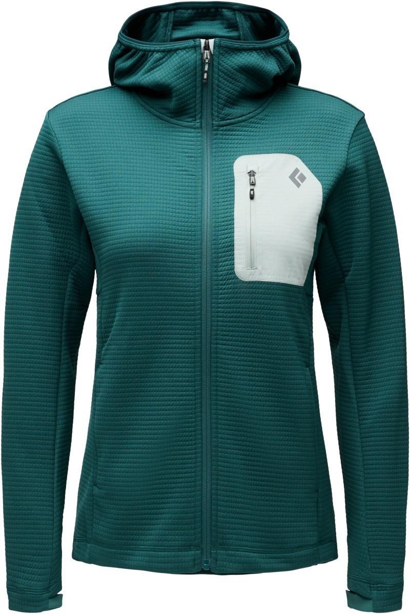 Diverge Full Zip Hoody - Womens - deep woods 1