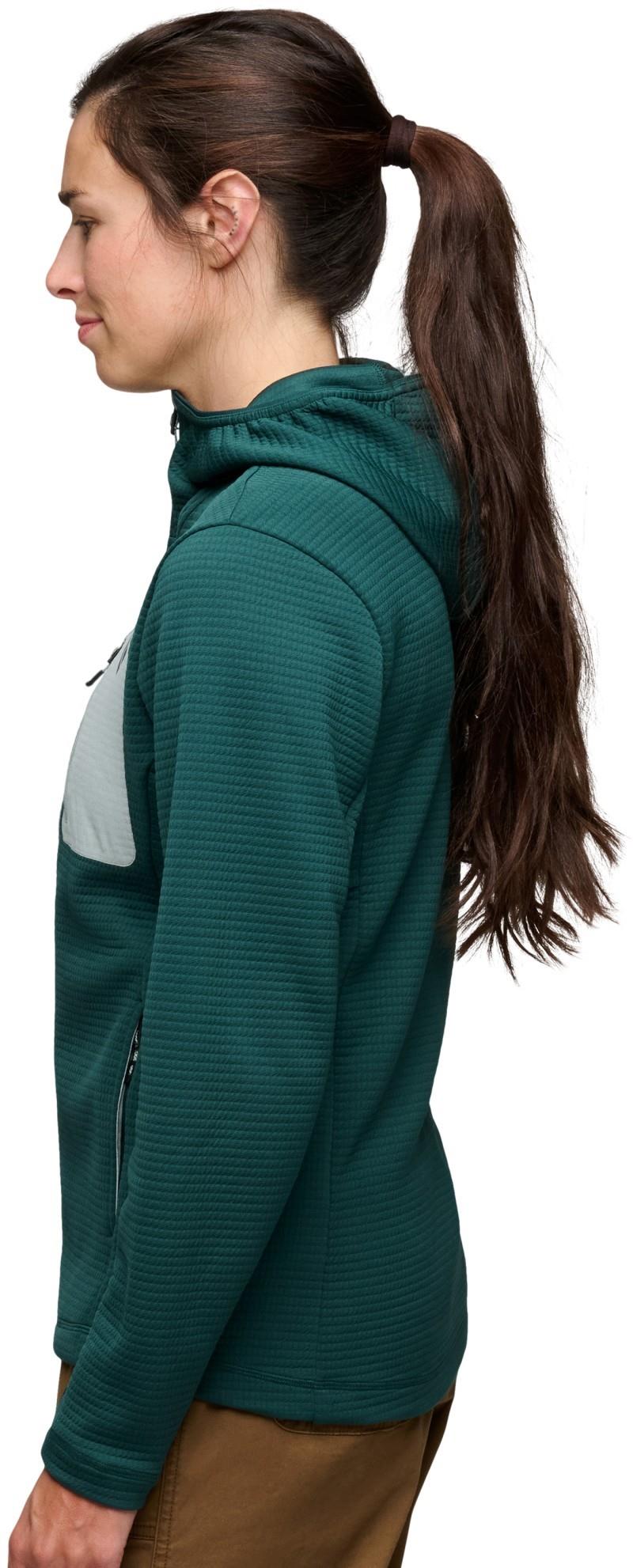 Diverge Full Zip Hoody - Womens - deep woods 1