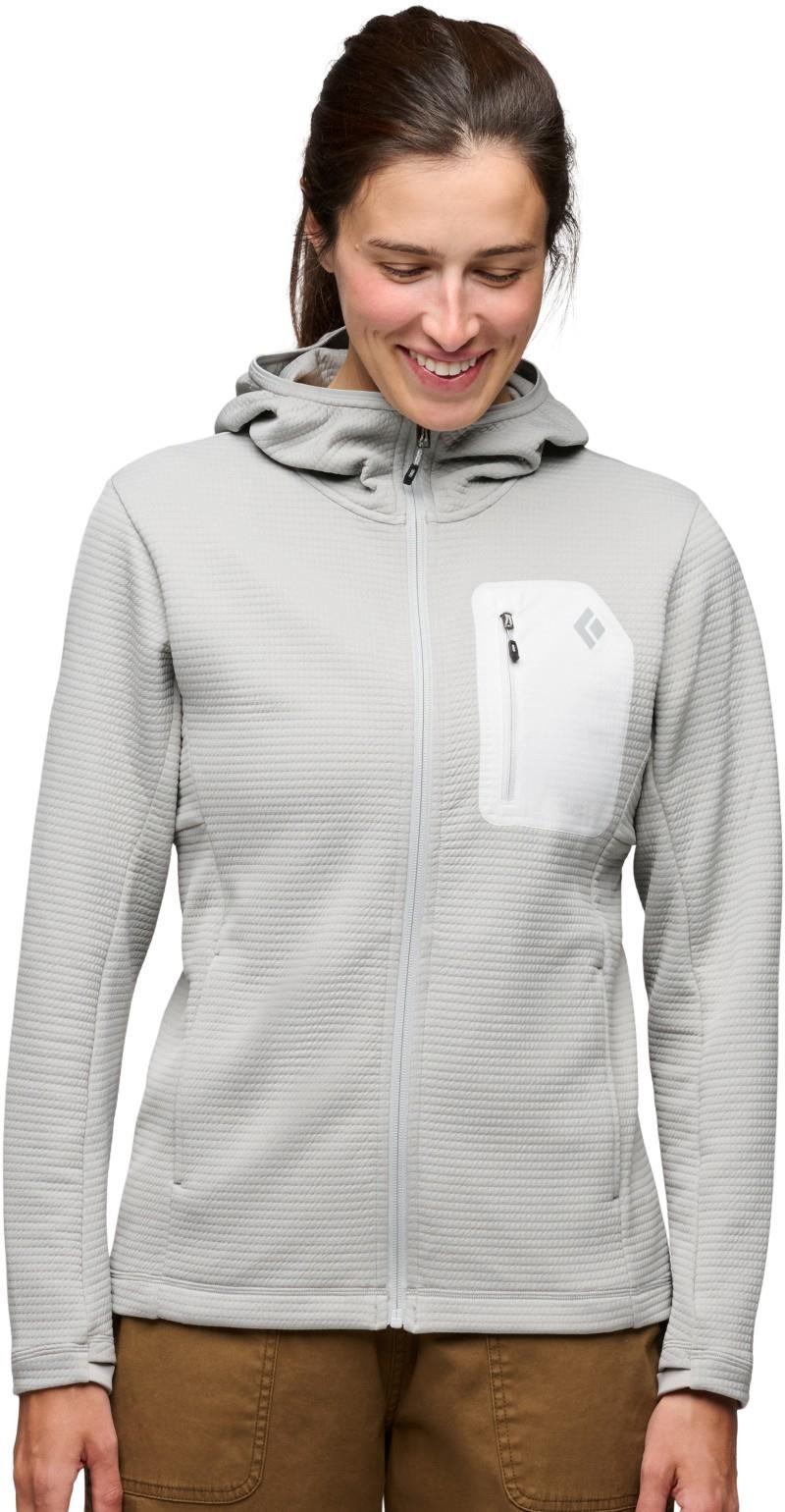 Diverge Full Zip Hoody - Womens - pewter 1