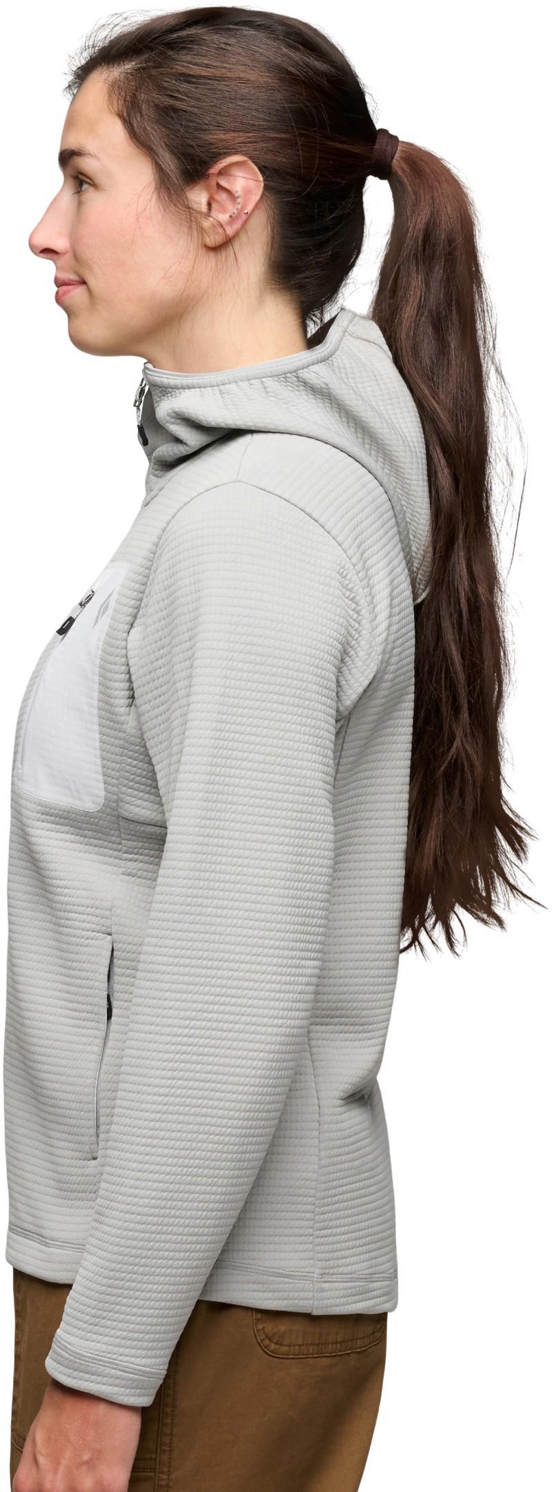 Diverge Full Zip Hoody - Womens - pewter 1