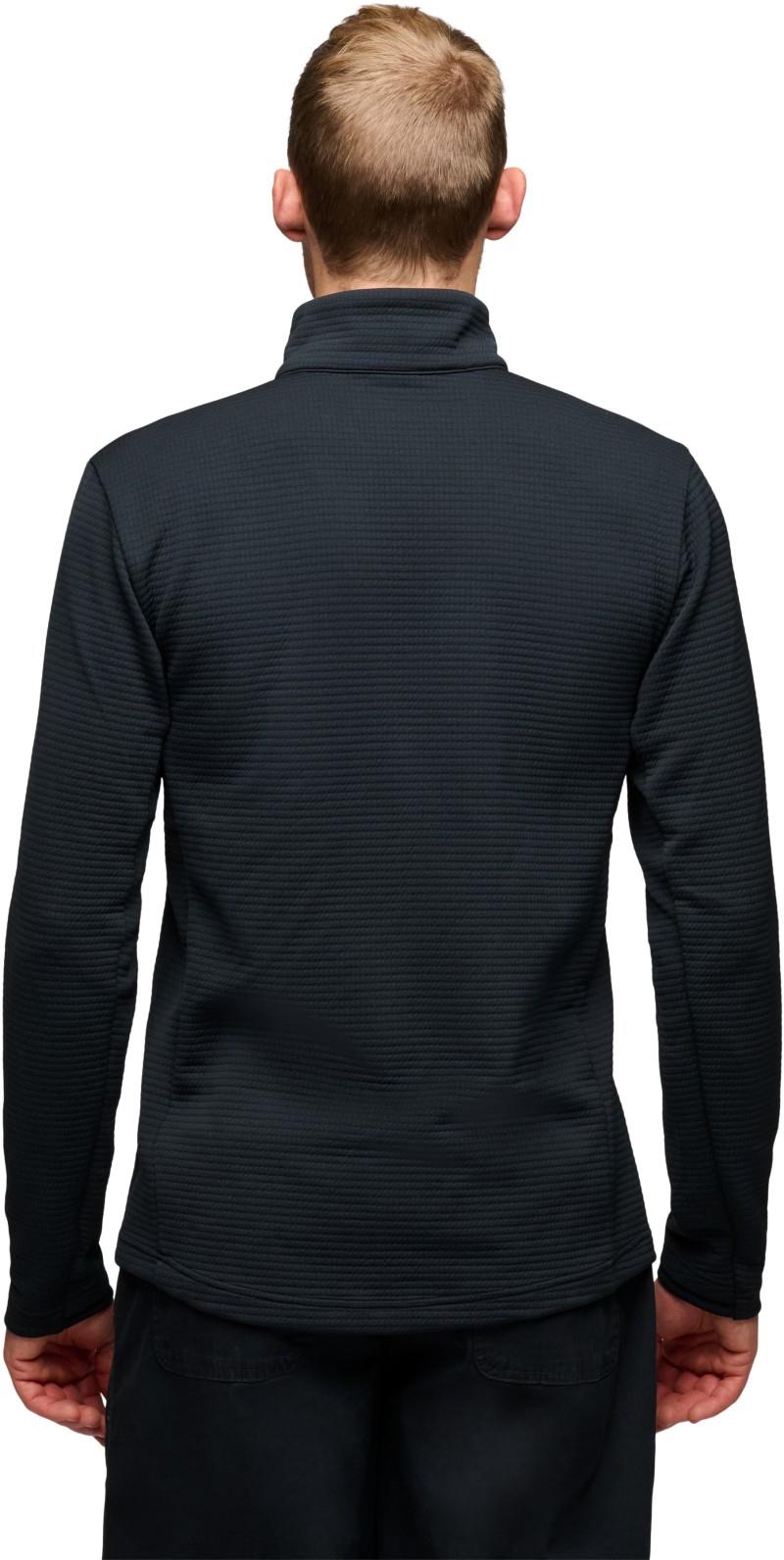 Diverge Half Zip Jacket - Mens - black 1
