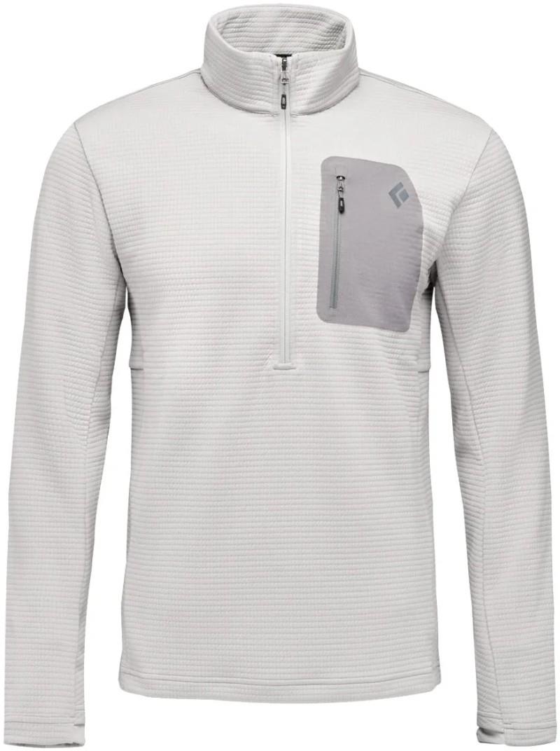 Diverge Half Zip Jacket - Mens - pewter 1