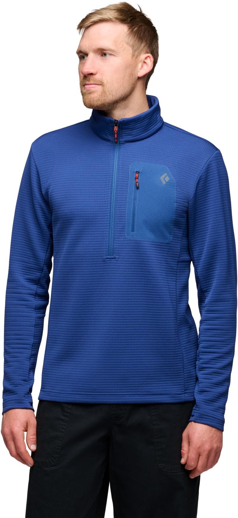 Diverge Half Zip Jacket - Mens - twilight blue 1