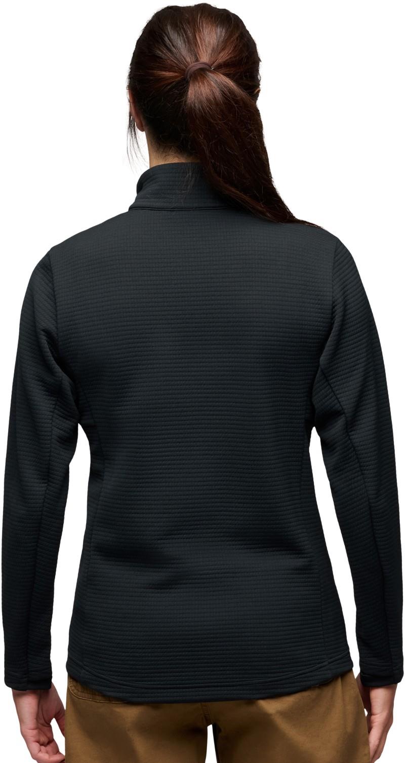 Diverge Half Zip Jacket - Womens - black 1