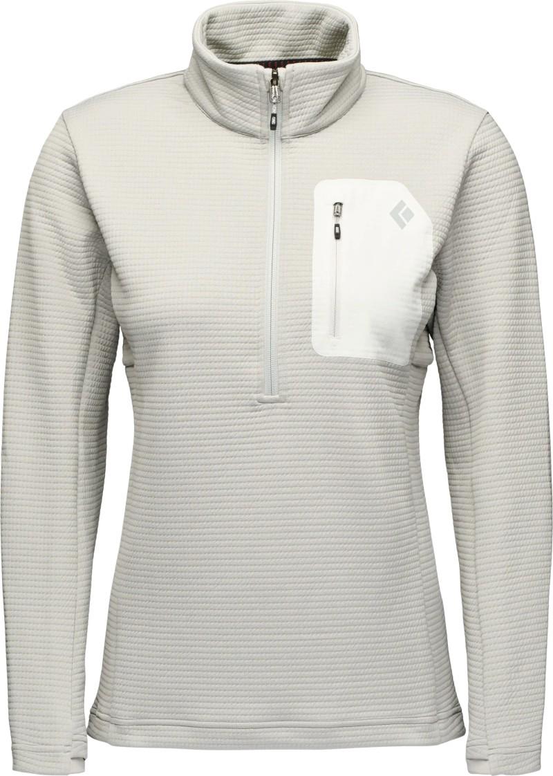 Diverge Half Zip Jacket - Womens - pewter 1