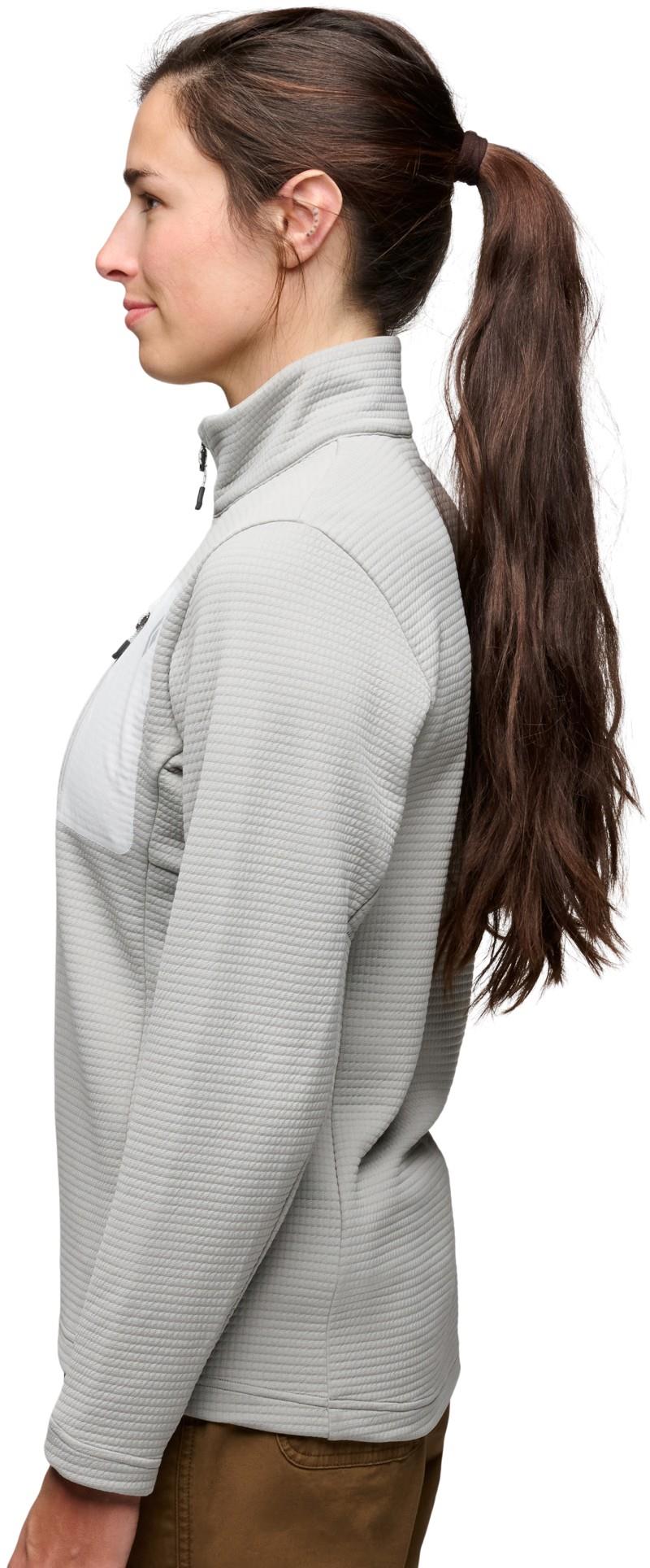Diverge Half Zip Jacket - Womens - pewter 1