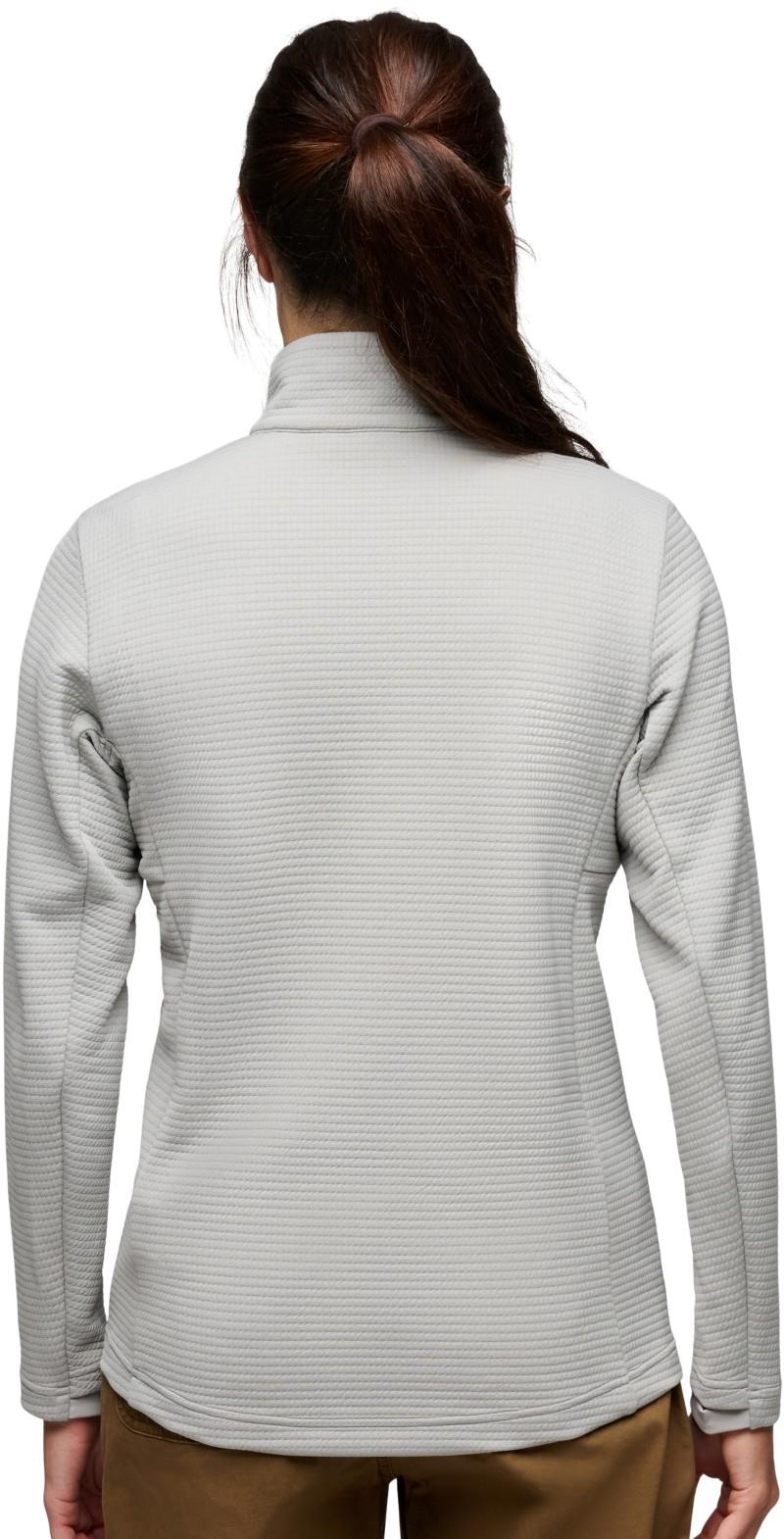 Diverge Half Zip Jacket - Womens - pewter 1