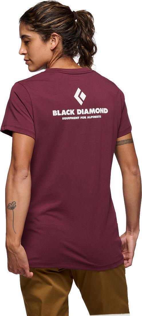 Equipment For Alpinists SS Tee - Womens - Burgundy 4