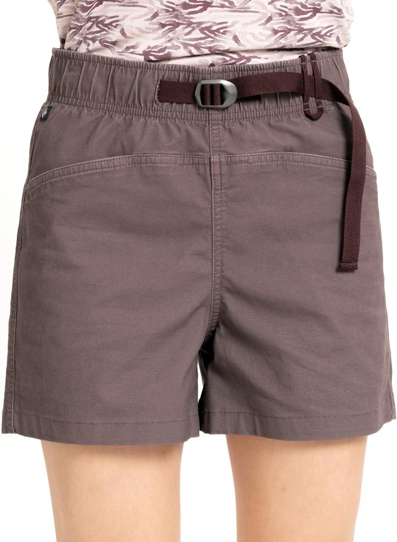 Ethos Shorts - Womens - dark mauve 1